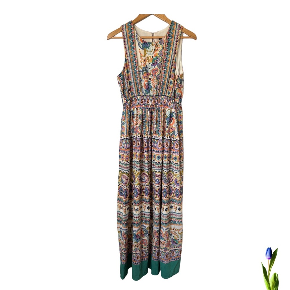 Maison Tara Maxi Dress Multicolor